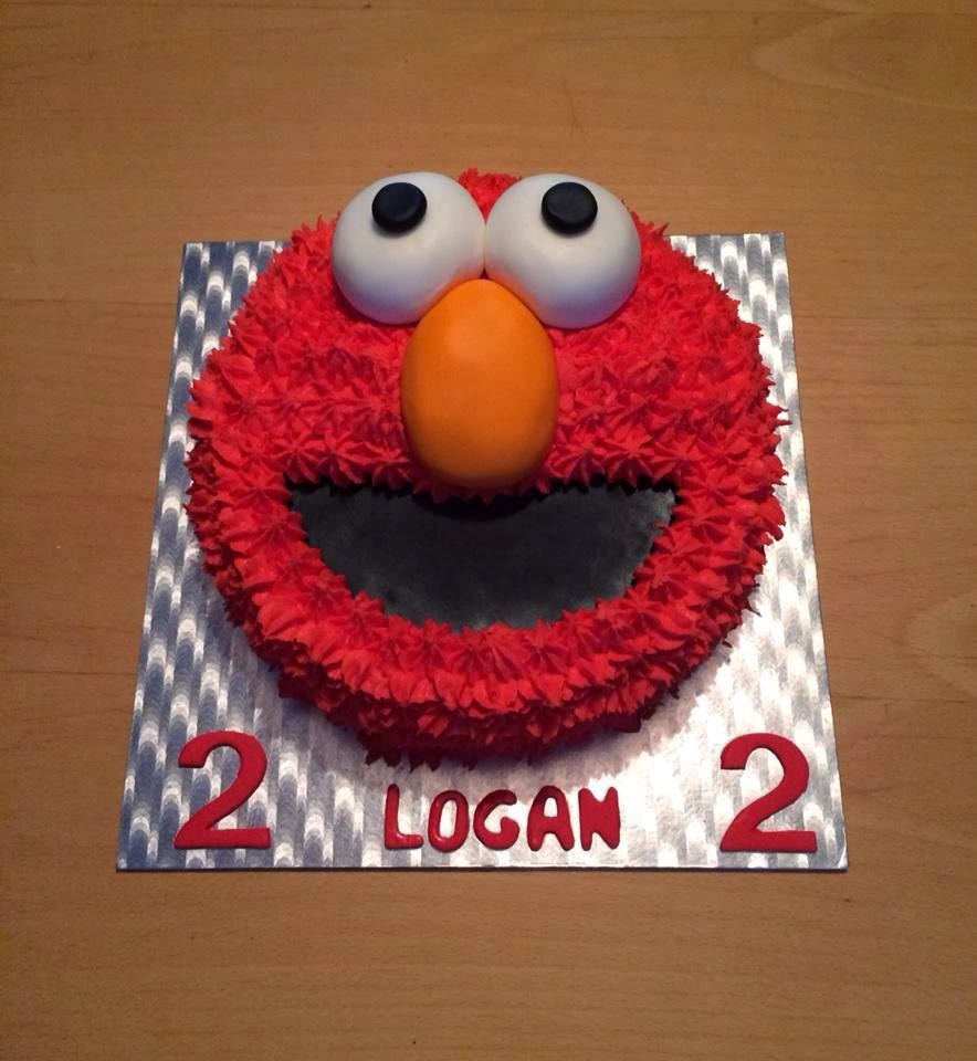 Newton's Cakes Elmo Cake Tutorial