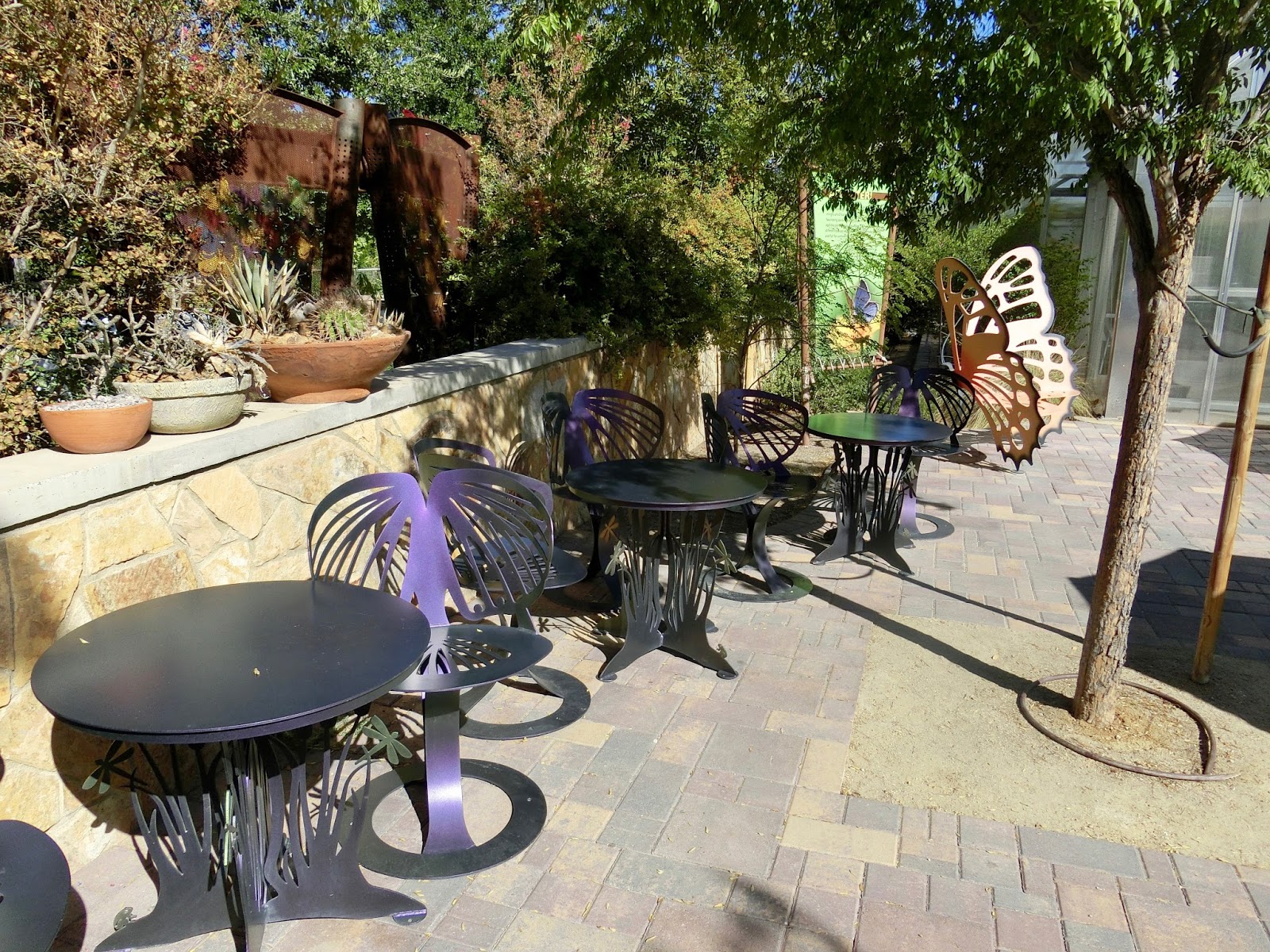 Nau speak Vegas Springs Preserve Butterfly Exhibit