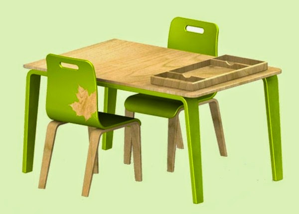 Kids Chair and table: a particularly good combination!