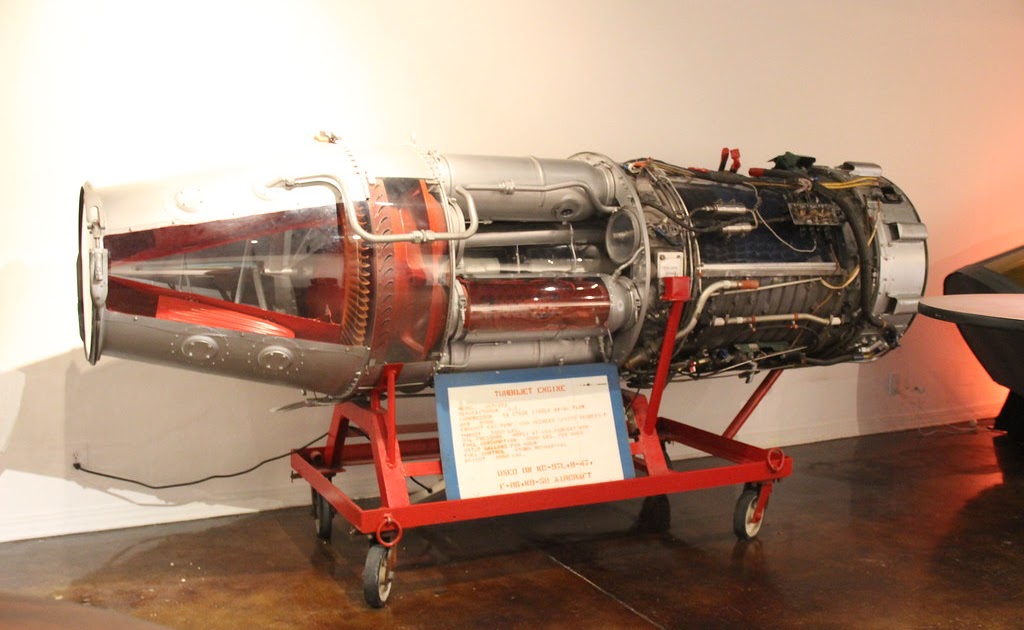 Turbojet engine, Working principle and its parts