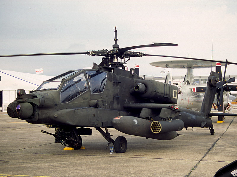 AH64D Apache Longbow Attack Helicopter US Military Aircraft Picture
