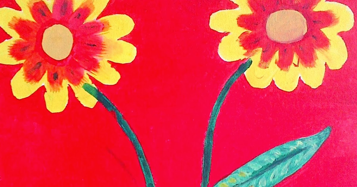 Gambar Kolase Bunga Matahari Dari Daun Kering Paimin Gambar