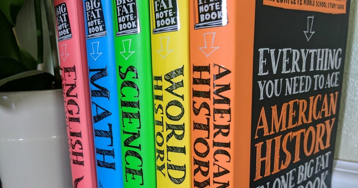 Mommy Maestra The Big Fat Notebooks Series for Middle Schoolers