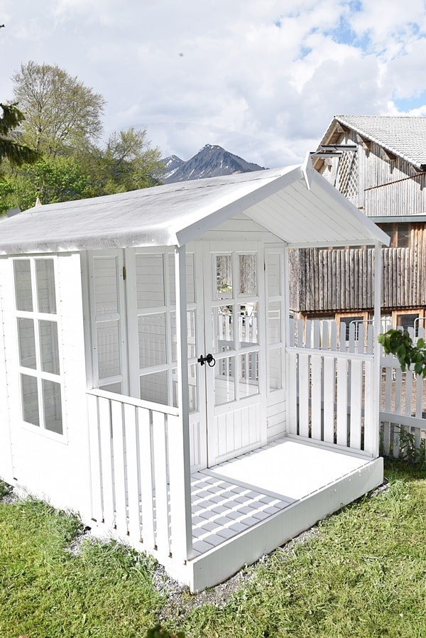 Deko Und Diy Blog Kreative Deko Ideen Fur Ein Schones Zuhause Wir Bauen Unser Shabby Gartenhaus White And Vintage
