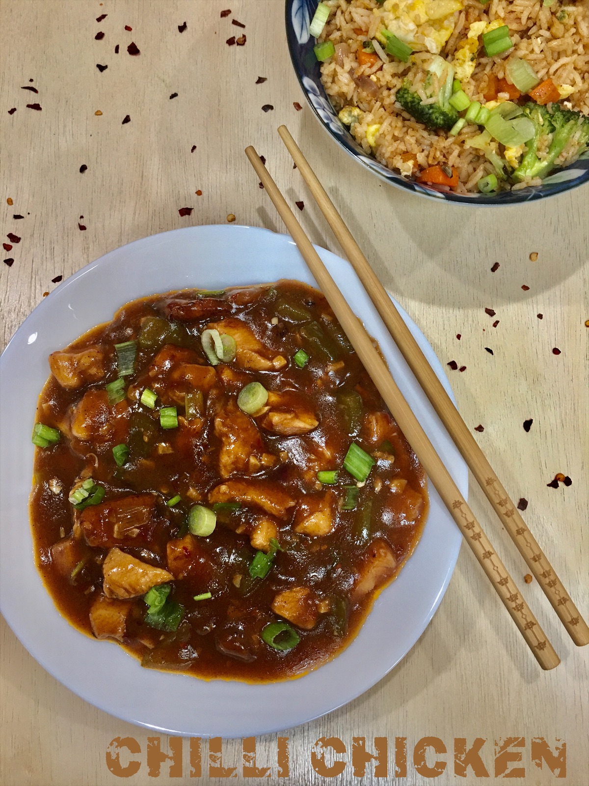Chili Chicken( Gravy ) From Sushma's Kitchen