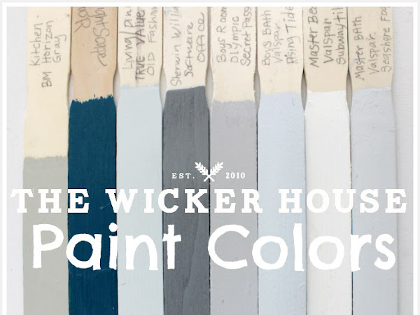 The Wicker House Paint Colors
