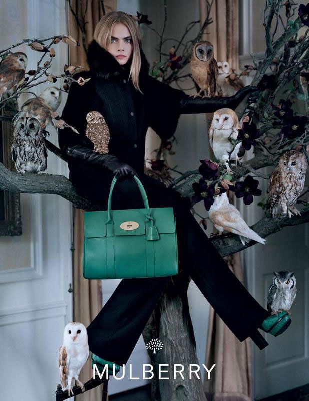 Cara Delevingne Magazine Photoshoot For Mulberry Fall 2013 Campaign