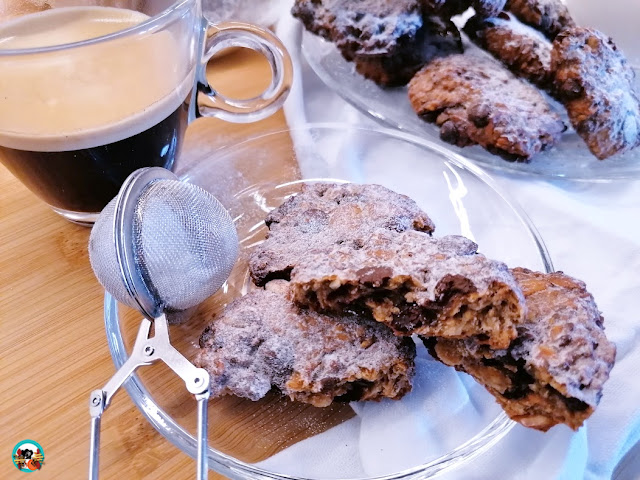 Cookies de chocolate con semillas