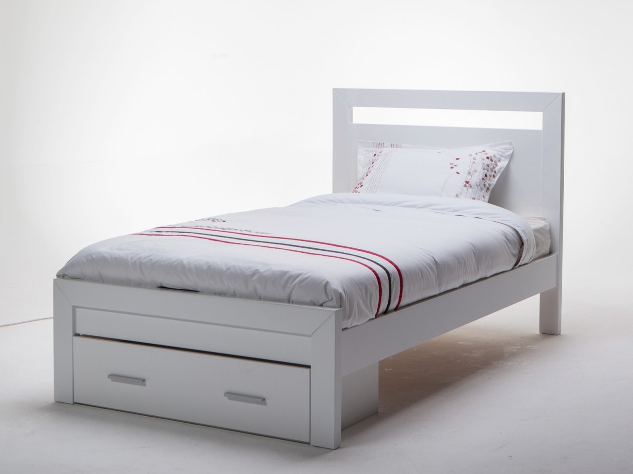 giường gỗ 1m, giường ngủ 1m gỗ công nghiệp