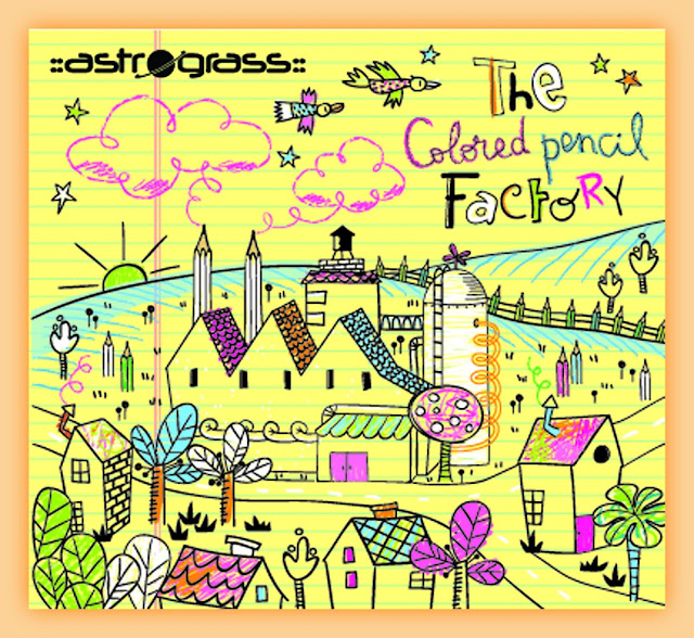 Children's Music CD The Colored Pencil Factory by Astrograss