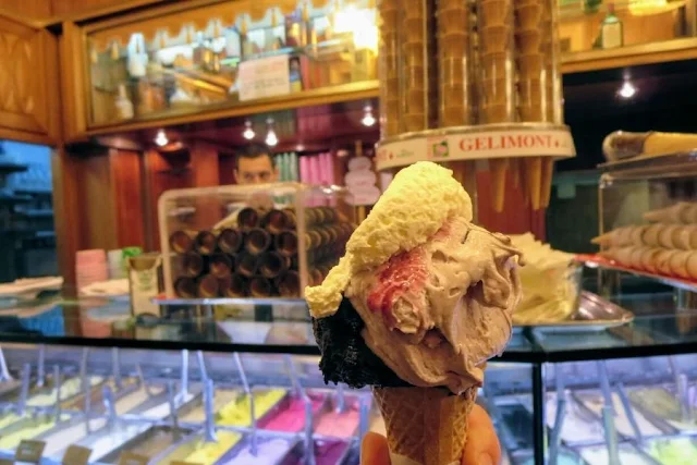 Rome in winter: Gelato at Giolitti