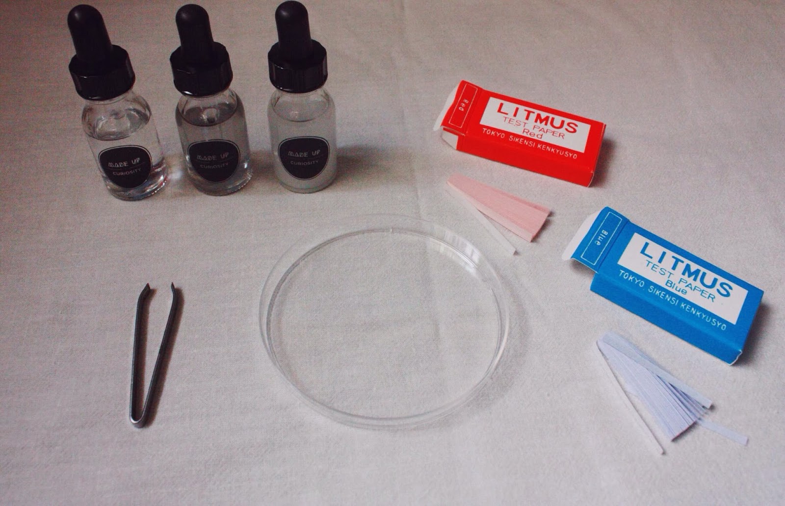 Made Up Curiosity The Litmus Paper Experiment