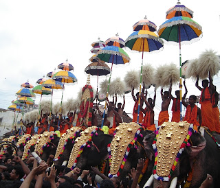 Thrissur Pooram Festival in Kerala
