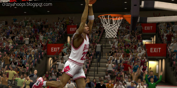 Michael Jordan Dunk Screenshot NBA 2k14