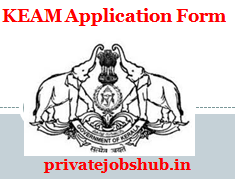 KEAM Application Form KEAM Application Form