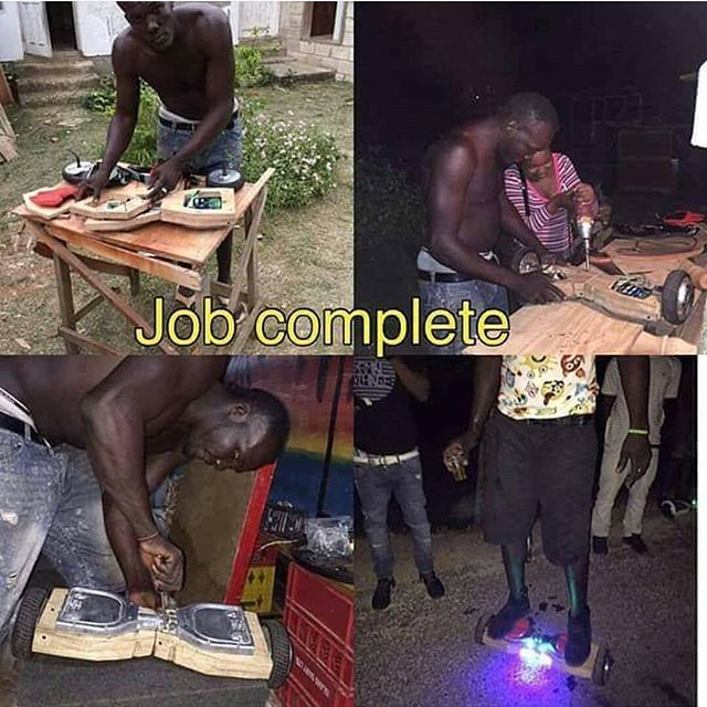 Made in Africa Hoverboard goes viral Naija News Olofofo Made in Africa Hoverboard goes viral Naija News Olofofo