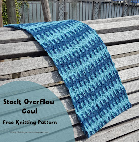 Knitting and so on: Stack Overflow Cowl