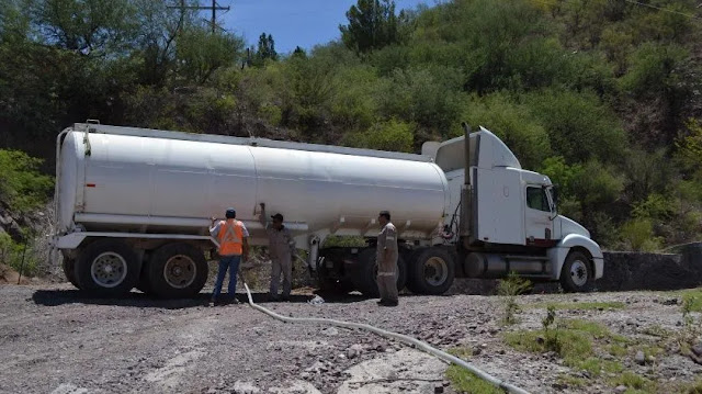 Buscan superar crisis de agua en Nacozari de García
