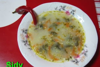 Ciorba de miel cu smantana si tarhon