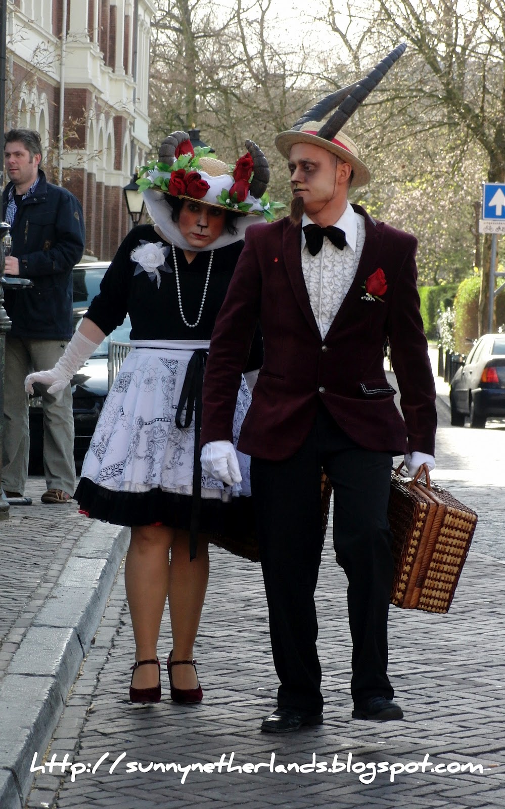 Sunny Netherlands Spring bock beer festival in Utrecht
