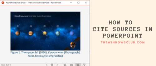 Как цитировать источники в powerpoint