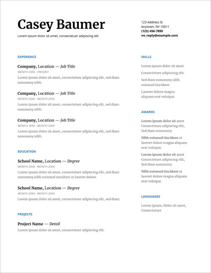 Template Riwayat Hidup Format Microsoft Office Word Versi 16