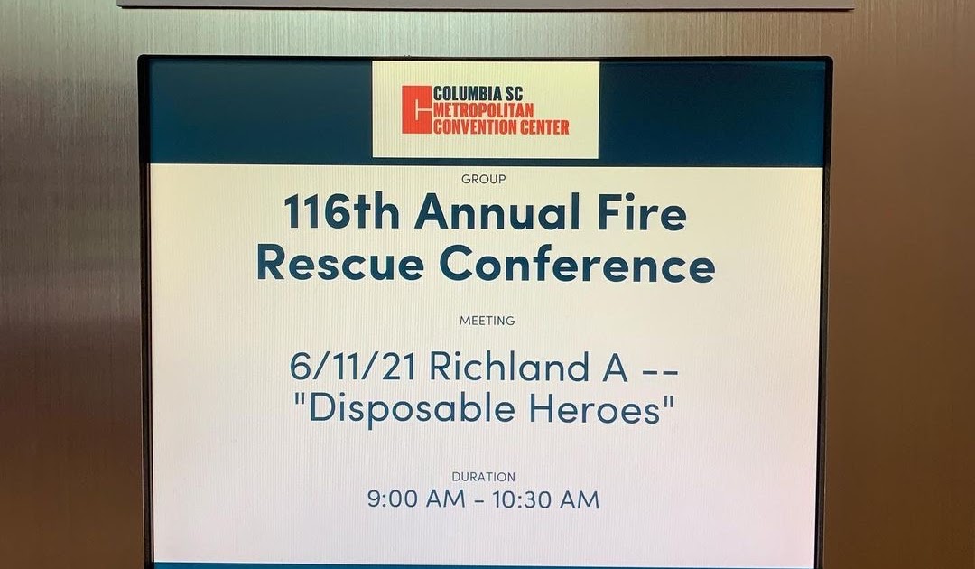 The Resilient Rescuer South Carolina FireRescue Conference (Day 1)