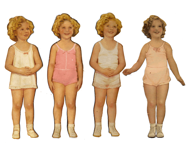 Shirley Temple paper dolls