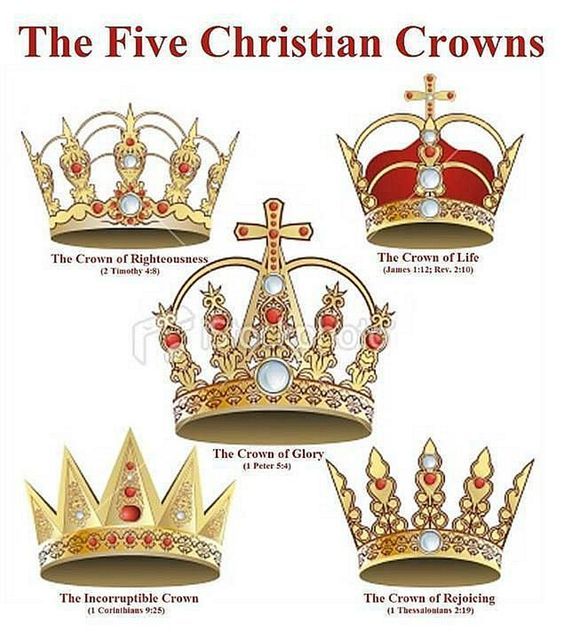 preachbrotherbob The Five Crowns For Christians