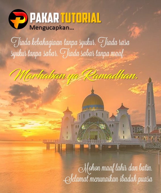 Kumpulan Contoh Kata Ucapan Marhaban ya Ramadhan Bergambar