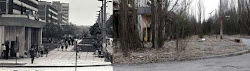 chernobyl before abandoned places town ghost comparison radioactive