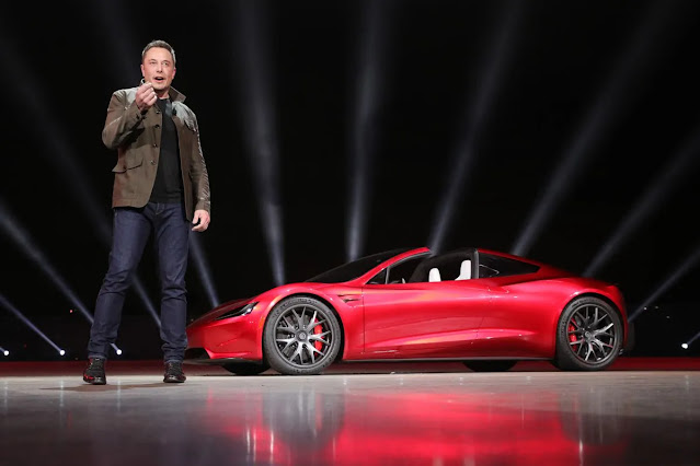 Tesla CEO Elon Musk Car Model S, Model X