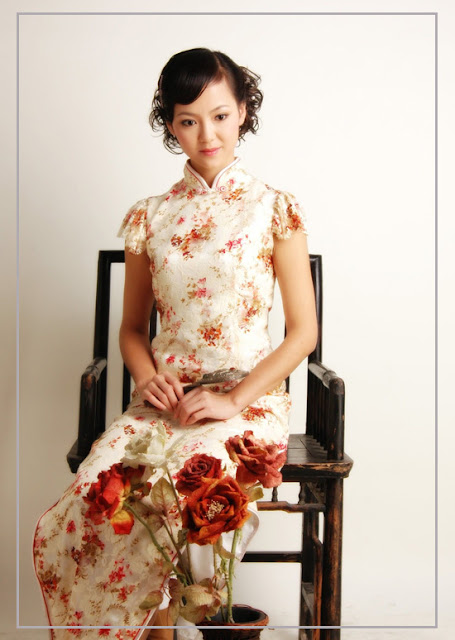 Women fashion, ladies fashion: Cheongsam Beauty