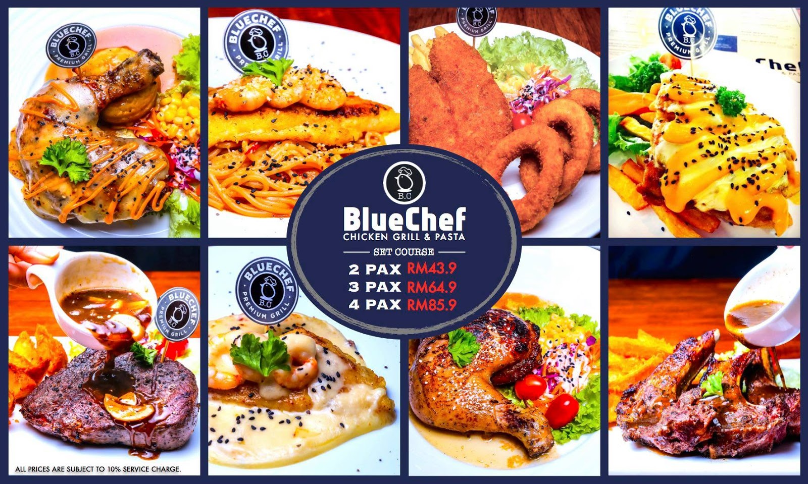 Blue Chef Premium Grill & Pasta @ I-Avenue, Bayan Lepas, Penang