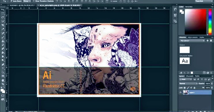 Cara Mengubah Tampilan Splash Screen Adobe Illustrator - Harunup