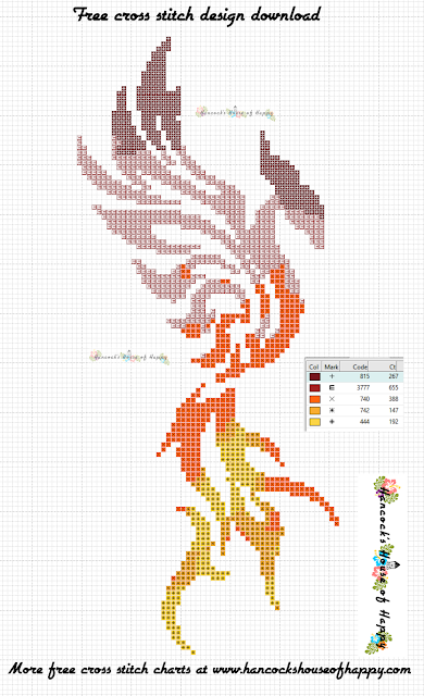 hancock's house of happy: Myth and Magic Week! Free Phoenix Cross ...