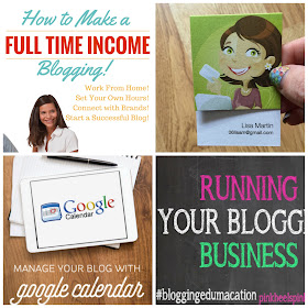 Blogging Income, Business Cards, Blogging Calendar, Blogging Business 