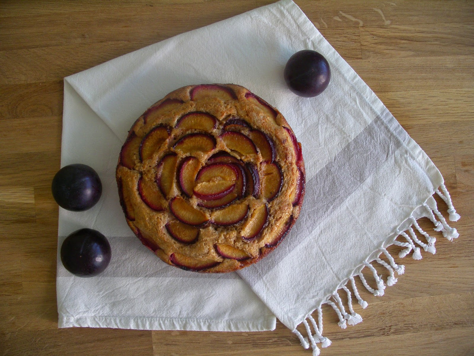 KITCHEN IN THE SAND Buttermilk Plum Cake