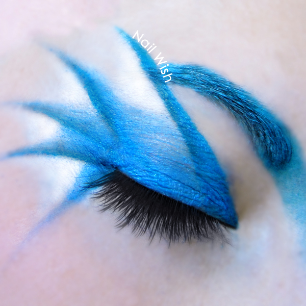 Nail Wish Poke Makeup Challenge 5 Vaporeon