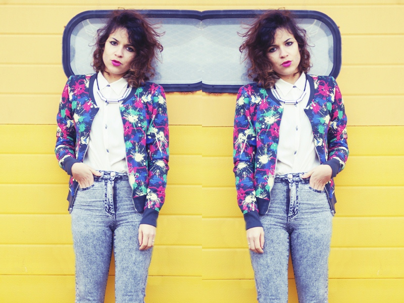 Jackson Pollock Jacket | Style Marmalade| Creative project to support ...