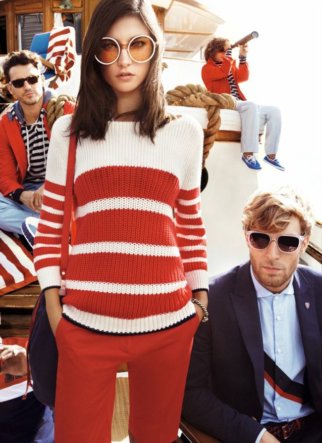 KIM DALL'ARMI for TOMMY HILFIGER Spring/Summer 2013 Campaign: "THE