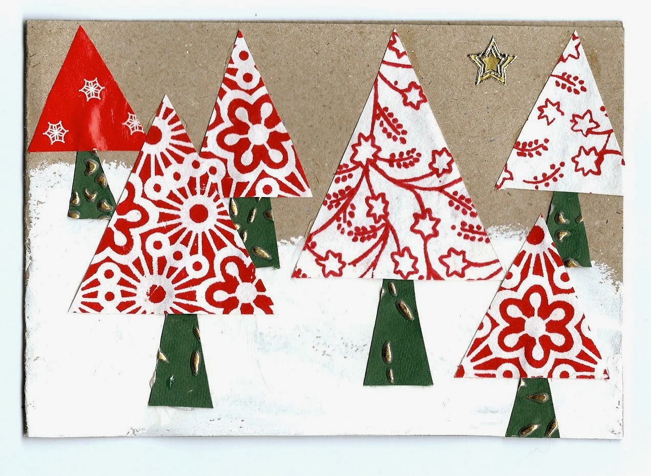 Handmade Christmas Cards - Part One - Mrs Fox's sustainable life, home