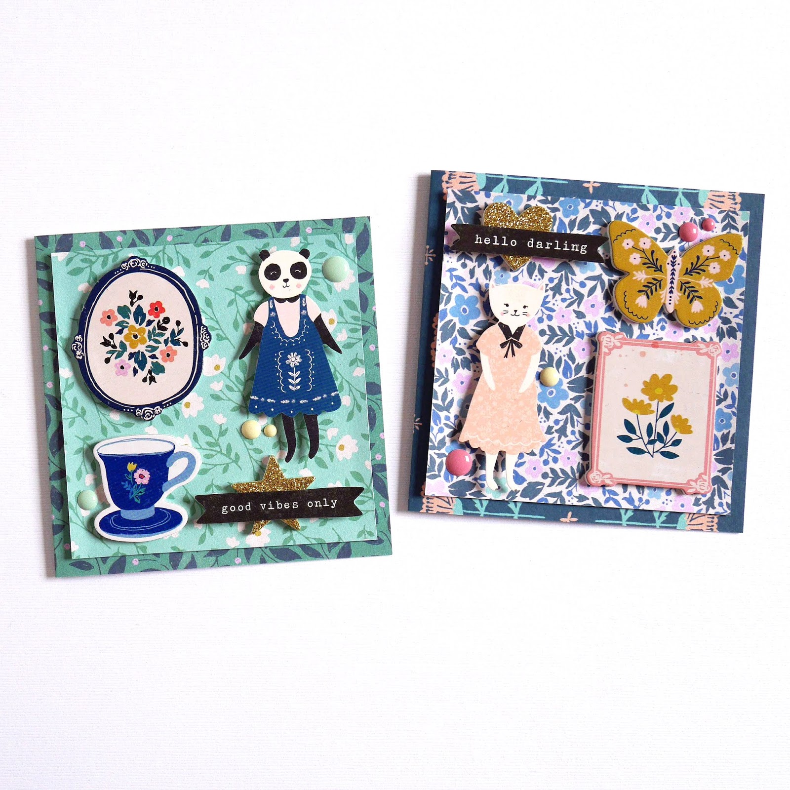 Never Cut the Scrap! Willow Lane Cards
