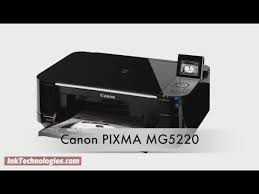 Canon Printer MG5220 Printer Black Ink No Printing: