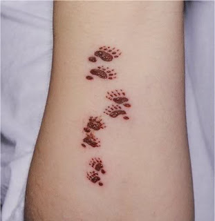 Animal Tattoo Ideas: Bear Paw Tattoos