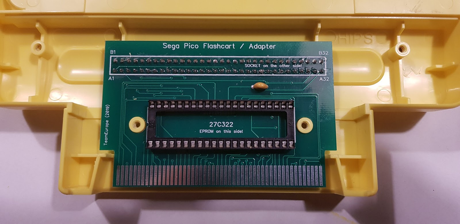 Dumping Blog Sega Pico Flashcart / Adapter