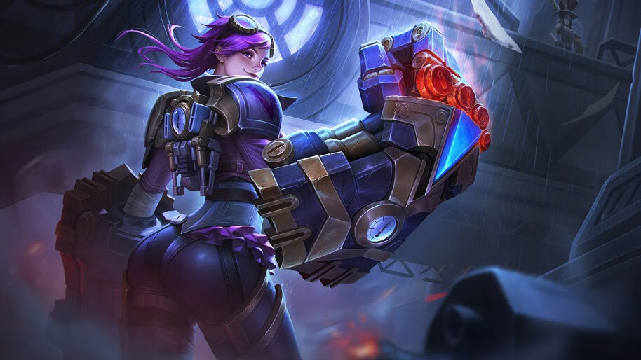 Vi, LoL, 4K, #5.1223 Wallpaper