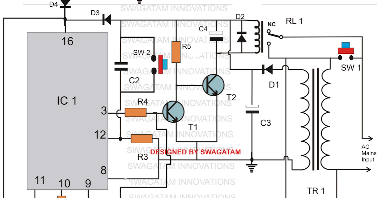 Water Level Controller Circuit Diagram Pdf