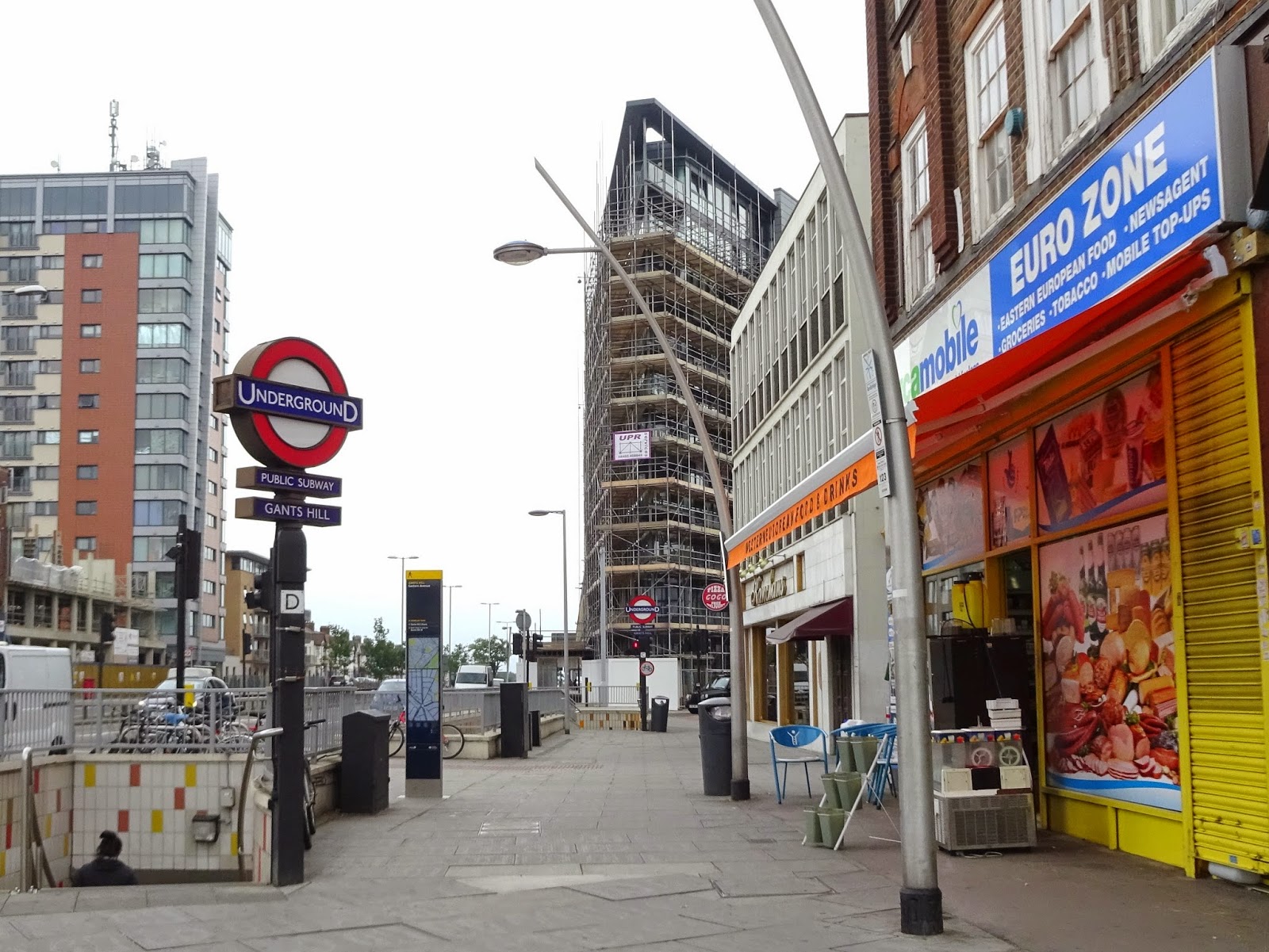 London Underground Towns Gants Hill