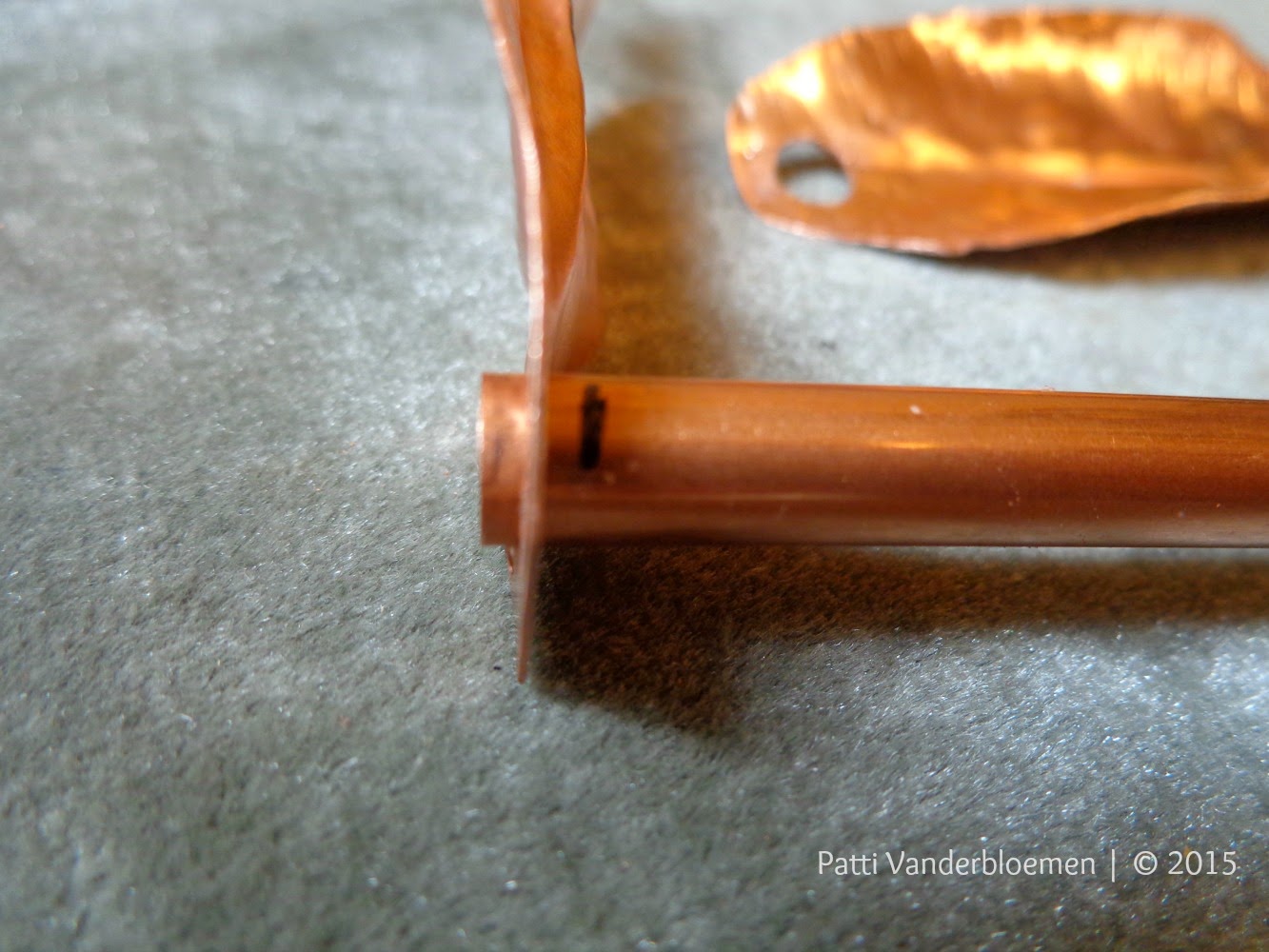 Love My Art Jewelry How I Set a Tube Rivet